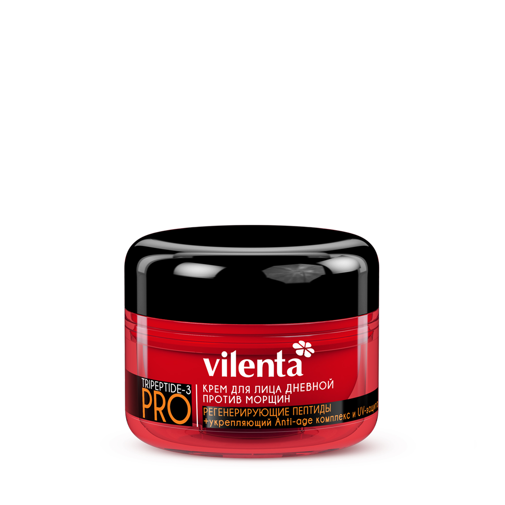 

Крем для лица дневной VILENTA TRIPEPTIDE-3 PRO с Пептидным комплексом, 50 мл