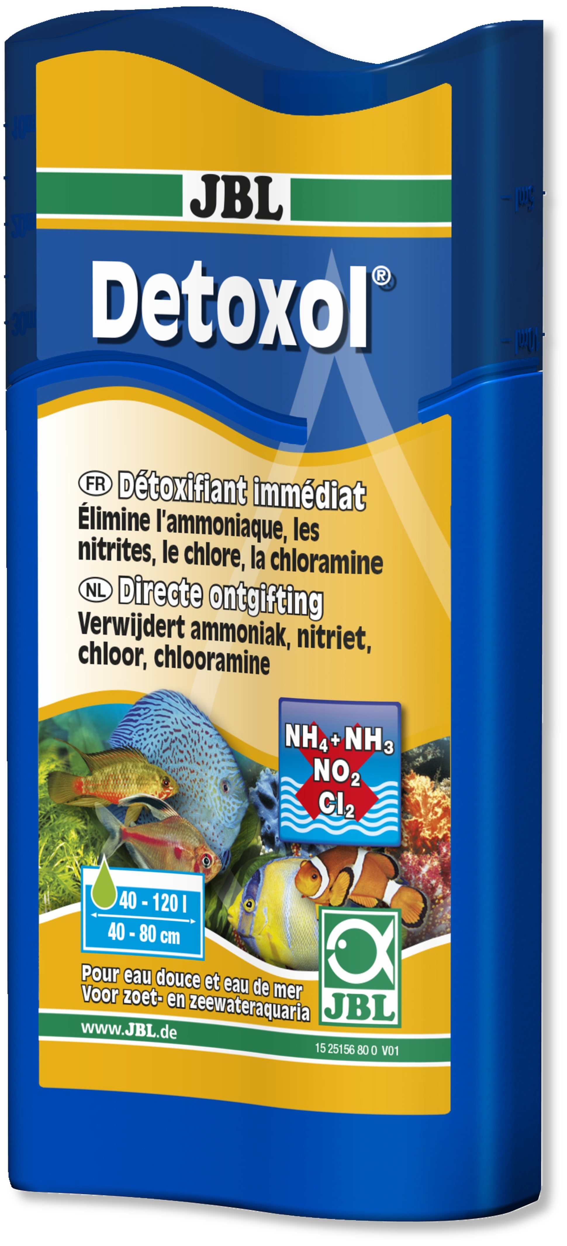 

Кондиционер для аквариума JBL Detoxol 250мл, Detoxol