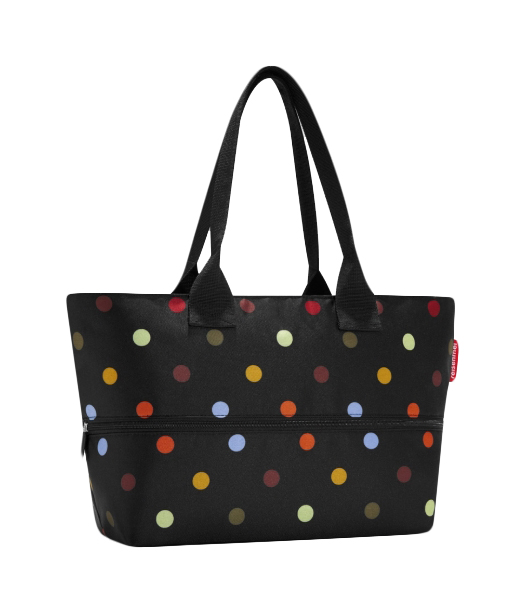 фото Сумка женская reisenthel shopper e1 dots черная