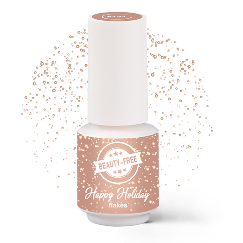 

Гель-лак BEAUTY-FREE Happy Holiday Серпантин №131, 4 мл