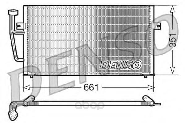 фото Радиатор кондиционера denso dcn33008