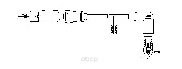 фото Провод высоковольтный audi/vw bremi 1a22/46