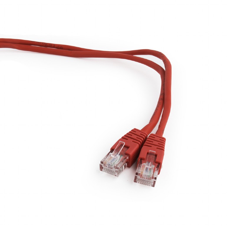 фото Кабель cablexpert rj45-rj45, m-m 1,5м red (pp12-1.5m/r)