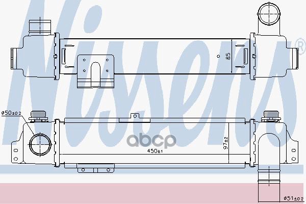 фото Интеркулер nissens 96384