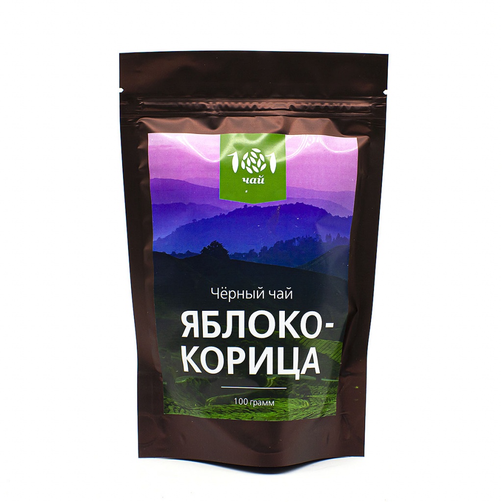 

Черный ароматизированный чай 101 Чай яблоко-корица 100 г