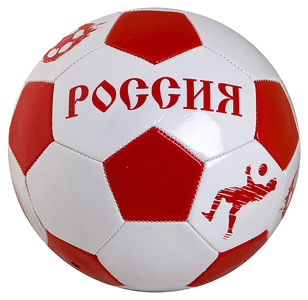 

Футбольный мяч Shenzhen Toys Т88631 №5 white/red, Т88631