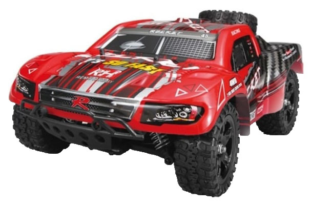 Радиоуправляемая машинка Remo Hobby Rocket Шорт-корс 4WD 1:16 RH1621, красный радиоуправляемый шорт корс трак remo hobby truck 9emu 4wd rtr 1 10 2 4g rh1021 red