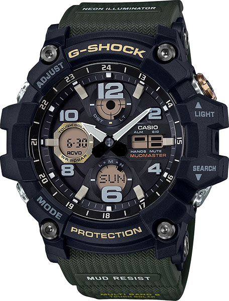 фото Японские наручные часы casio g-shock gwg-100-1a3 с хронографом