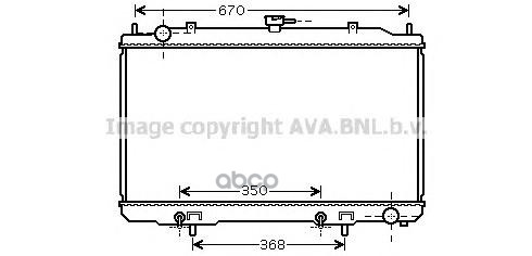 

Радиатор охлаждения AVA QUALITY COOLING DN2320