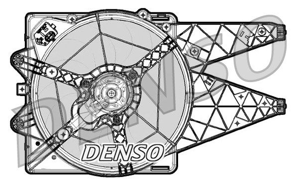 

Вентилятор охлаждения двигателя DENSO DER09064