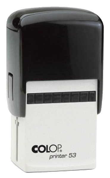 

Оснастка для печати Colop Printer 53. Цвет корпуса: черный.