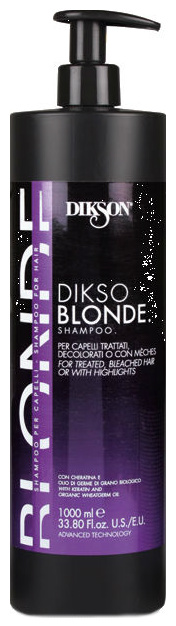 Шампунь Dikson Dikso Blonde Shampoo 1 л восстанавливающий шампунь с маслом арганы и макадамии rejuvenating shampoo 300 мл mm1 300 мл