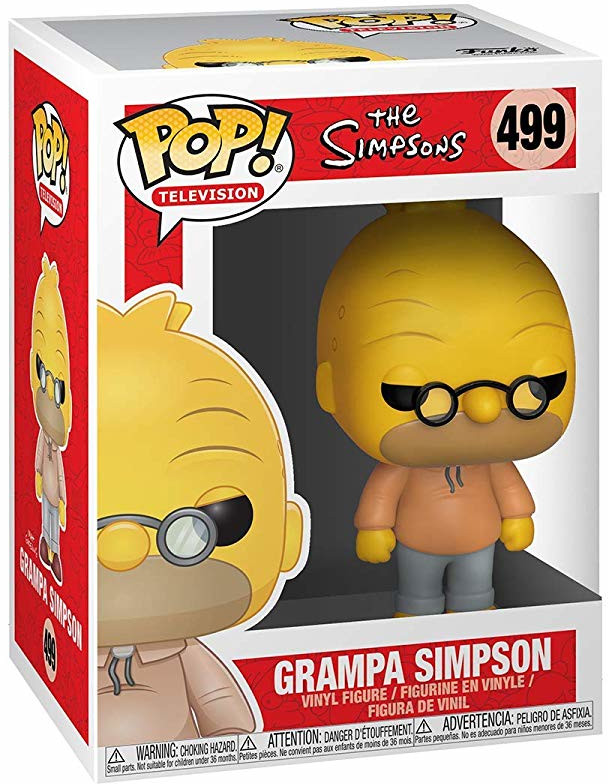 фото Фигурка the simpsons - pop! tv - grampa simpson (9.5 см) funko