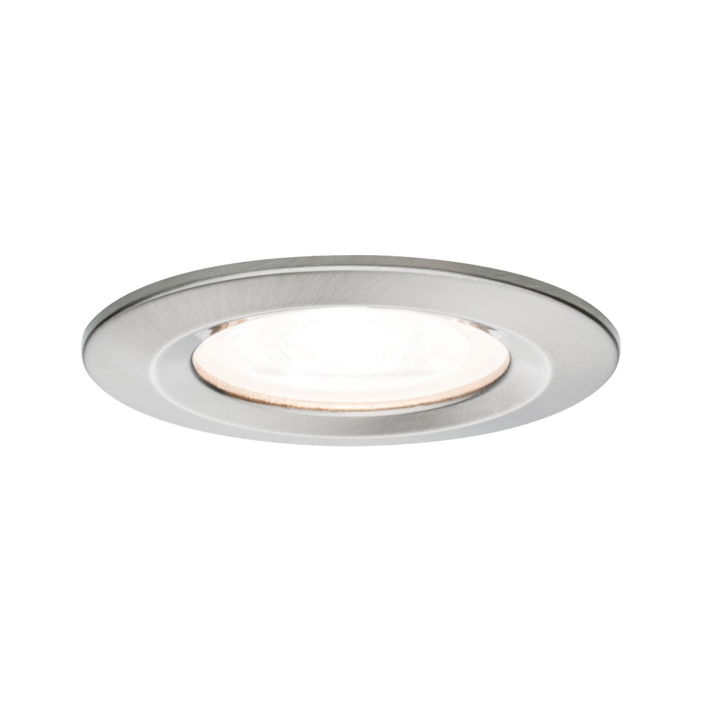 фото Светильник встраиваемый nova led ip44 1x6,5 gu10 ei 93439 paulmann