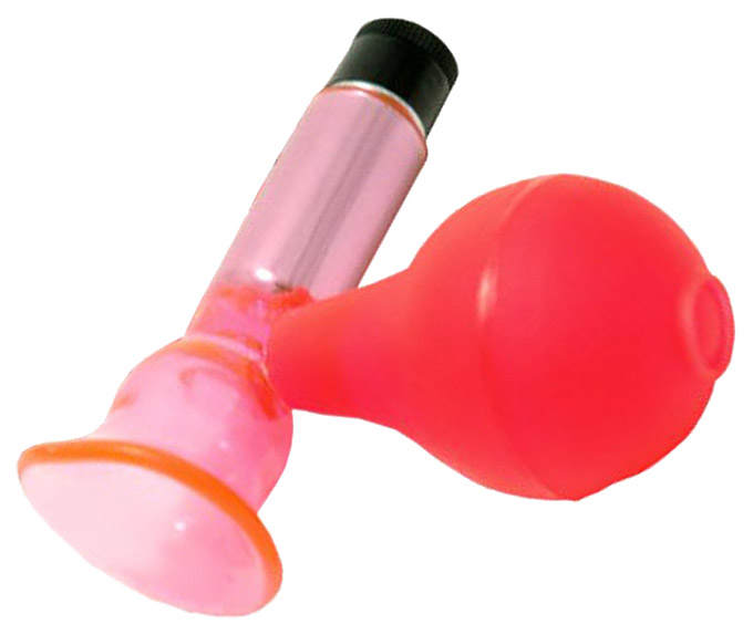 Вибропомпа для сосков MINI PORTABLE NIPPLE PUMP WITH VIBRATOR