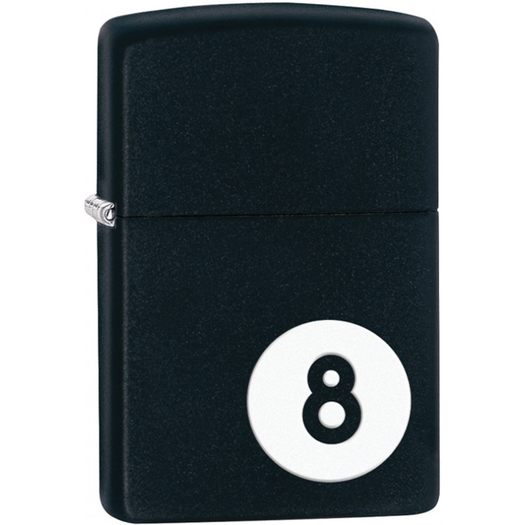 

Бензиновая зажигалка Zippo Billiards Black Matte, Billiards