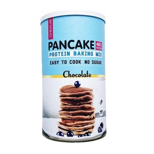 фото Смесь для приготовления chikalab pancake protein baking mix 480 г chocolate