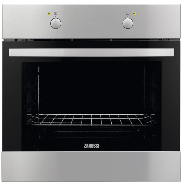 

Встраиваемый электрический духовой шкаф Zanussi OPZB0110X Silver, OPZB0110X