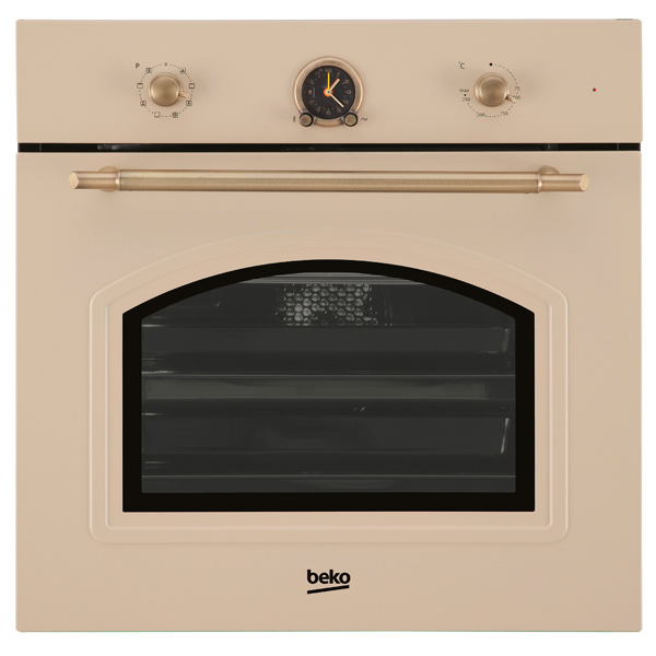 фото Встраиваемый электрический духовой шкаф beko oim27201c beige