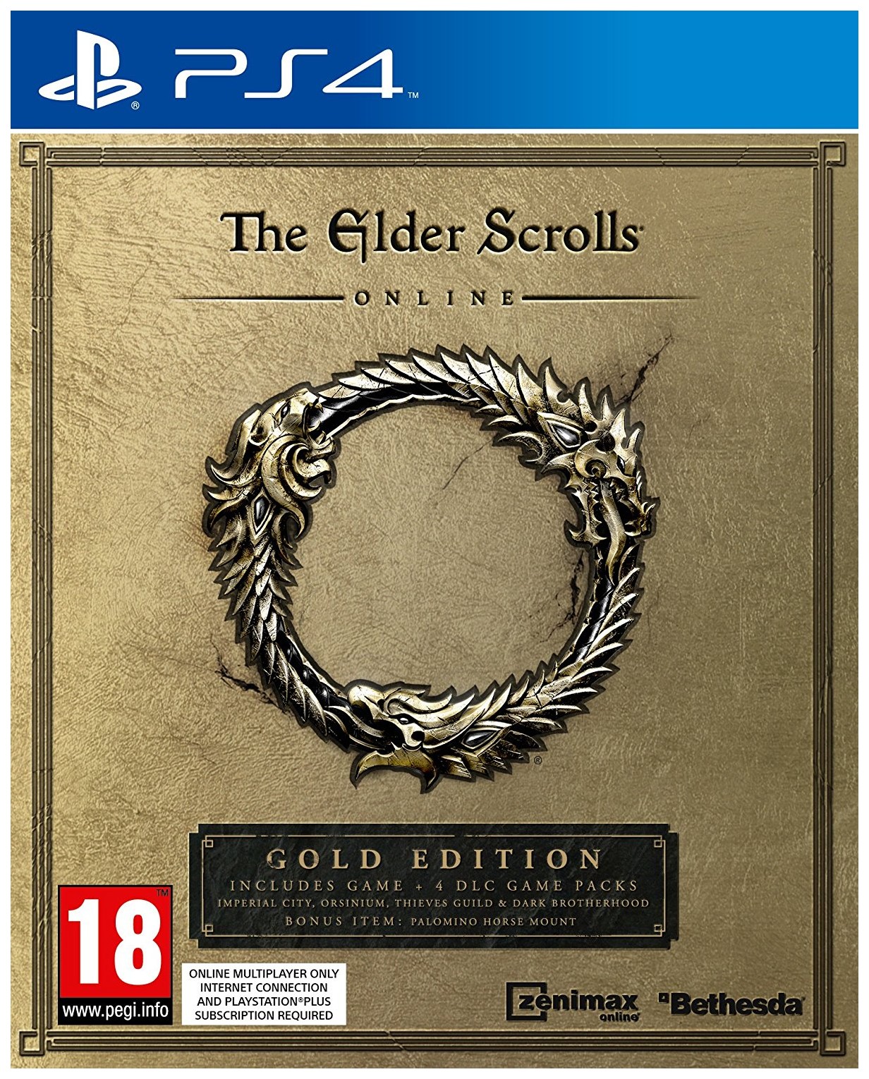 Игра Elder Scrolls Online: Gold Edition для PlayStation 4