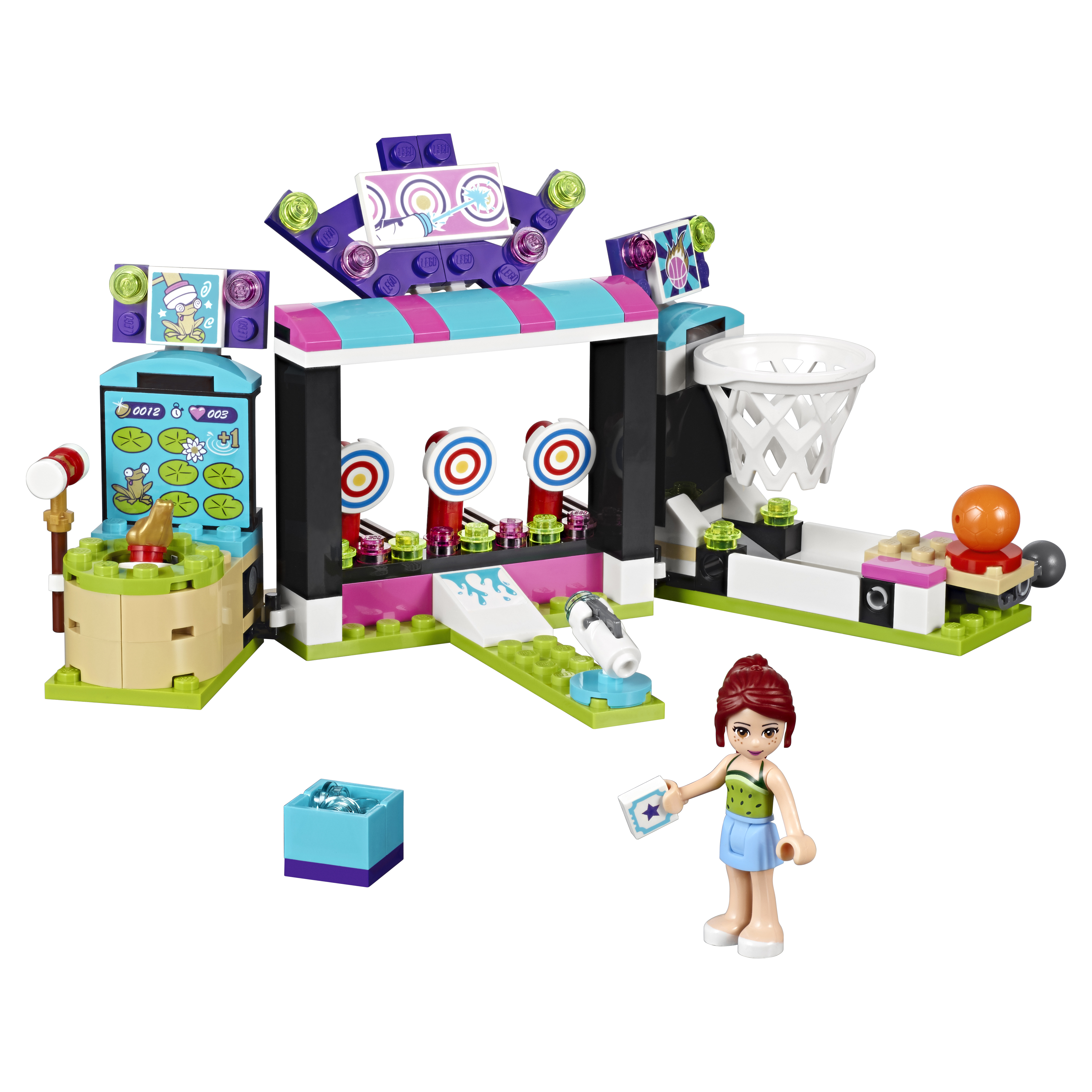 Конструктор LEGO Friends Парк развлечений: игровые автоматы (41127) конструктор lego friends скейт парк 431 деталь