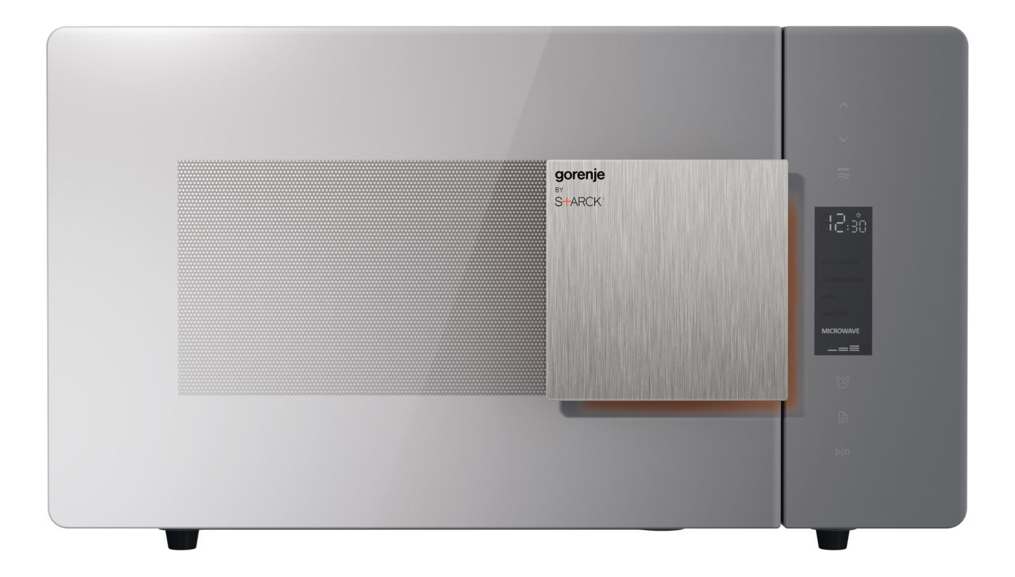 фото Микроволновая печь с грилем gorenje mo23st silver