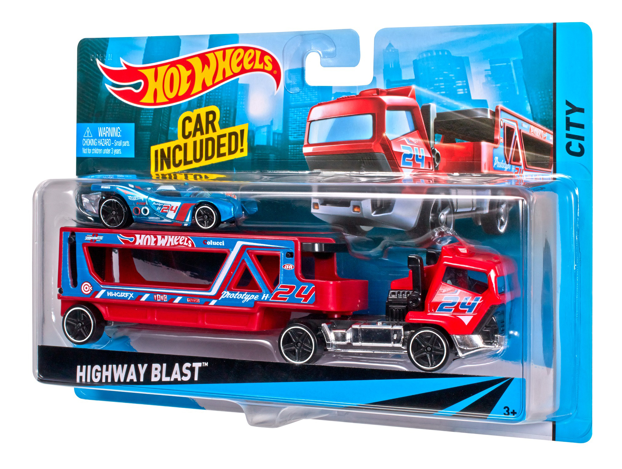 фото Трейлер hot wheels серия super rig bdw51 cgc17