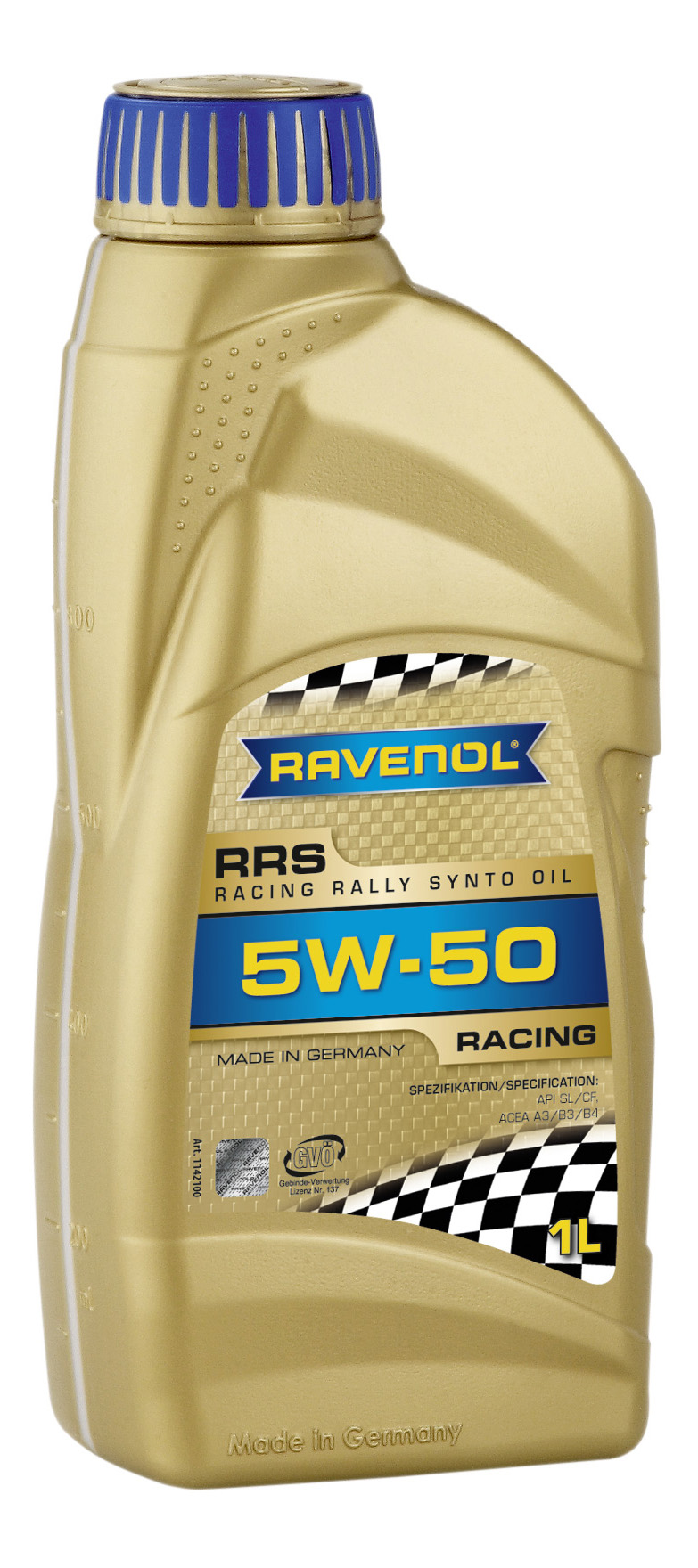 Моторное масло Ravenol RRS 5W50 1л