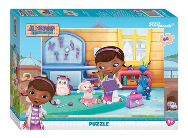 

Пазл Step Puzzle Доктор плюшева 60 деталей, Доктор Плюшева