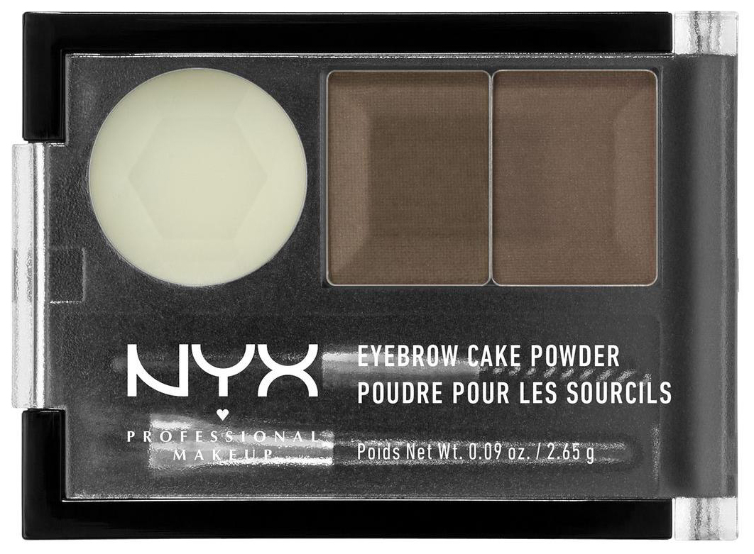 фото Тени для бровей nyx professional makeup eyebrow cake powder 03 taupeash 2,65 г