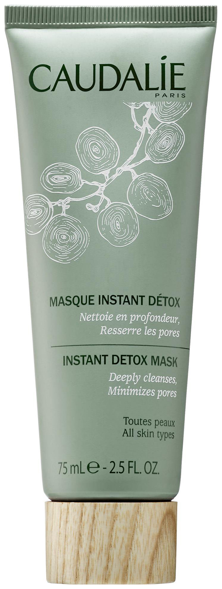 

Маска для лица Caudalie Masque Instant Detox 75 мл, masque Instant Detox