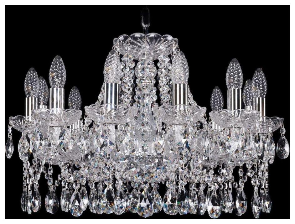 фото Люстра подвесная bohemia ivele crystal 1413/12/200/ni