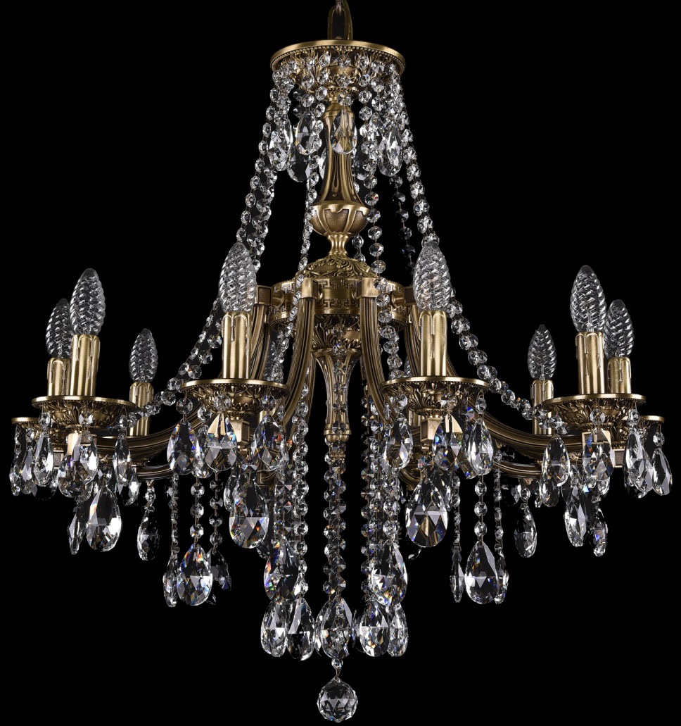 

Люстра подвесная Bohemia Ivele Crystal 1771/10/220/B/FP, 1771/10/220/B/FP