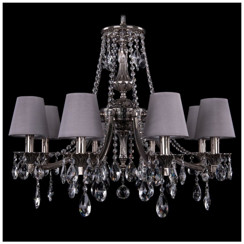 

Люстра подвесная Bohemia Ivele Crystal 1771/8/220/A/NB/SH24, 1771/8/220/A/NB/SH24