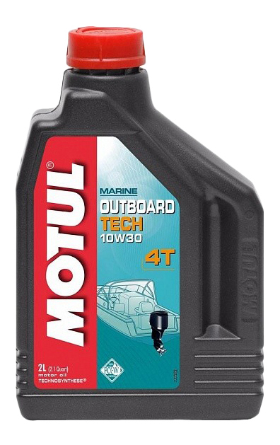 фото Моторное масло motul outboard tech 4t 10w30 2 л