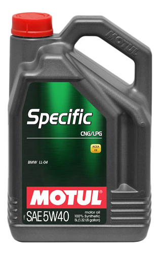 фото Моторное масло motul specific cng/lpg 5w40 5 л