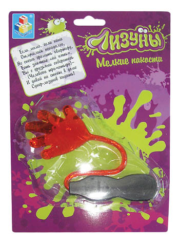 

Игрушка антистресс 1TOY Лизуны. Шлепок, лизуны. Шлепок