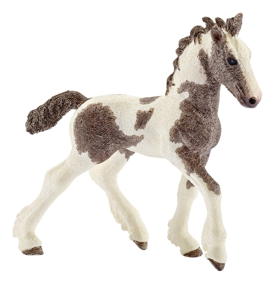 фото Фигурка лошадки schleich жеребенок породы тинкер 13774