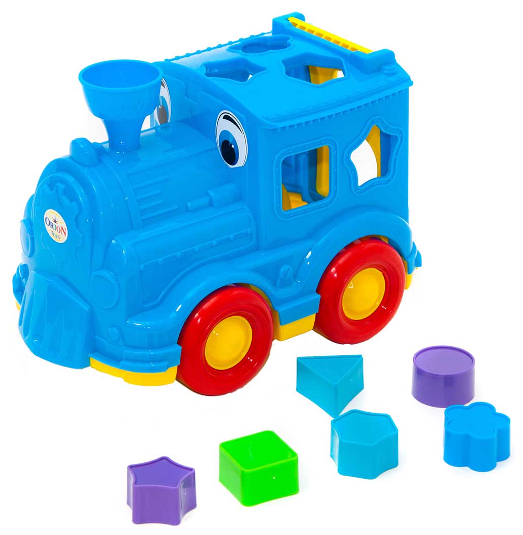 фото Развивающая игрушка orion toys паровозик логика кукушка 218