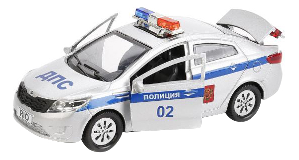 Машина спецслужбы Технопарк Kia Rio Полиция hoffmann машина спецслужбы полиция 1 32