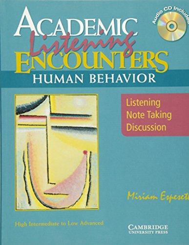 

Acad List Encounters: Human Behaviour SB +D