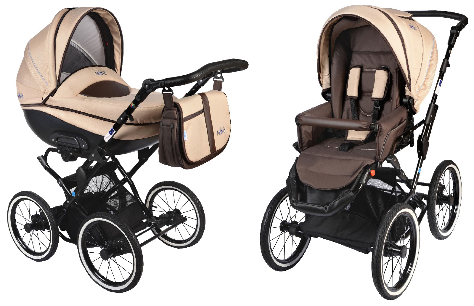 

Коляска 2 в 1 Noordline Оlivia Classic beige, Оlivia Classic