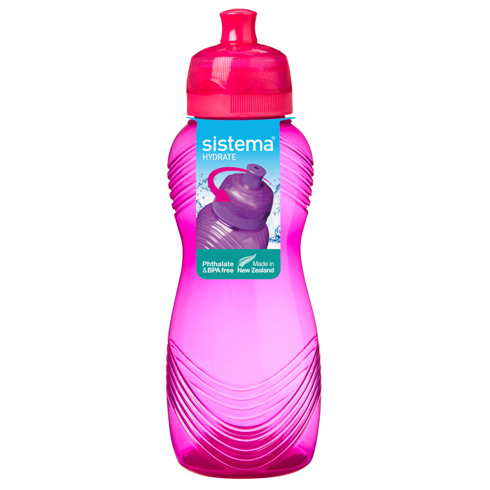 Бутылка Sistema Hydrate 600 мл pink