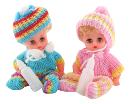 фото Набор sweet baby с двумя пупсами 17 см shenzhen toys д3870