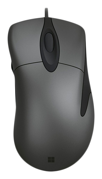 фото Игровая мышь microsoft classic intellimouse grey/black (hdq-00010)