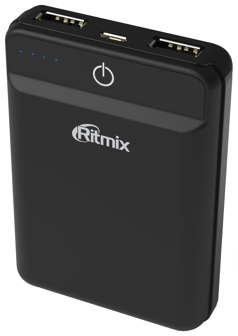 фото Внешний аккумулятор ritmix rpb-10003l 10000 ма/ч black