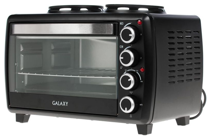 

Мини-печь Galaxy GL 2617 Black, GL 2617