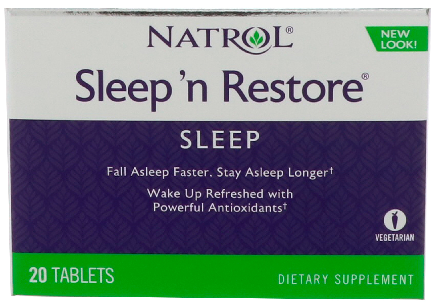 Купить Добавка для сна Natrol Sleep'n Restore 20 табл. натуральный