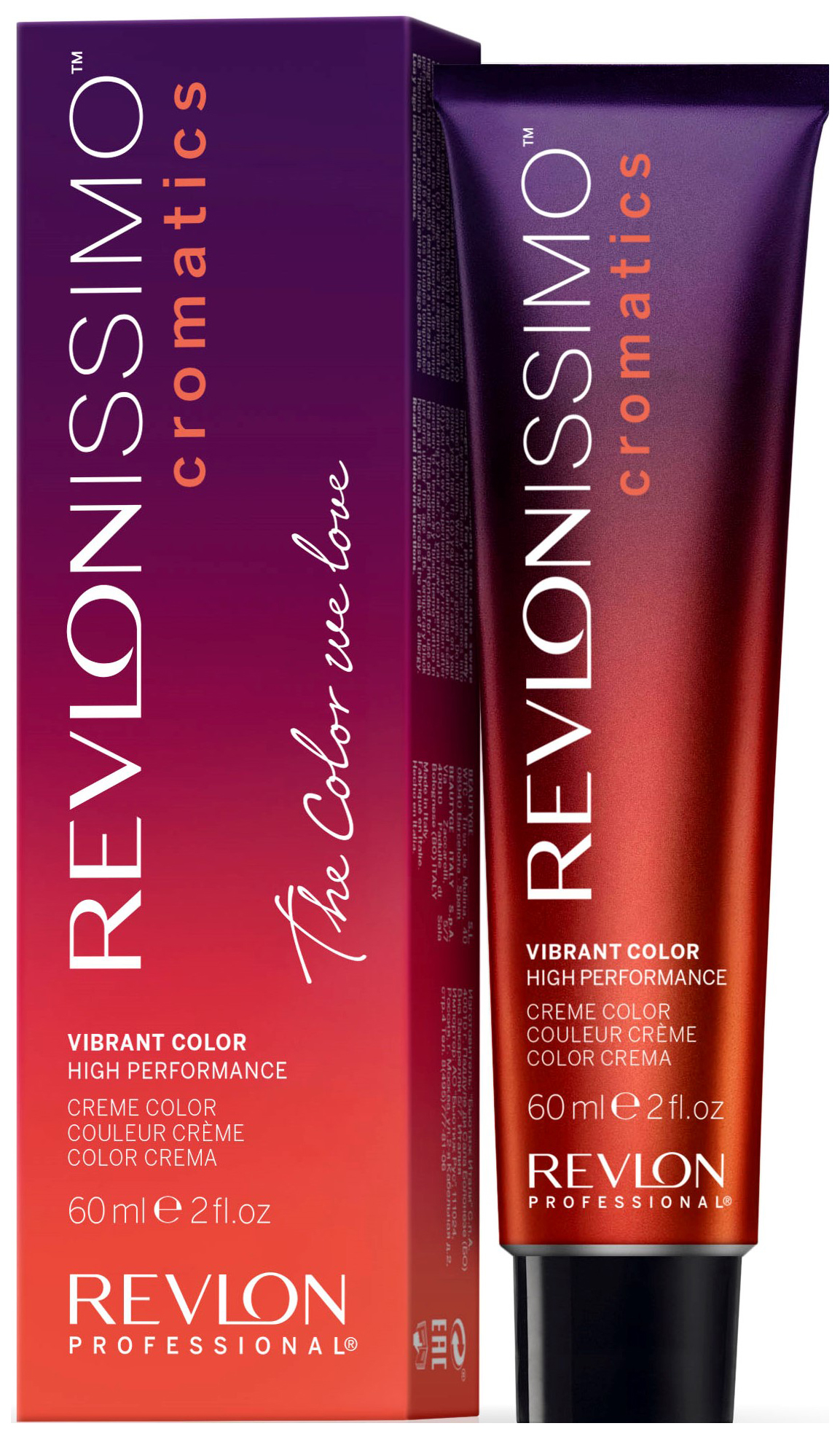 фото Краска для волос revlon professional revlonissimo cromatics c46 красный мандарин 60 мл