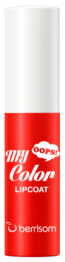 Тинт для губ Berrisom Oops My Color Lip Coat Velvet 03 Coral Flash 3 гр